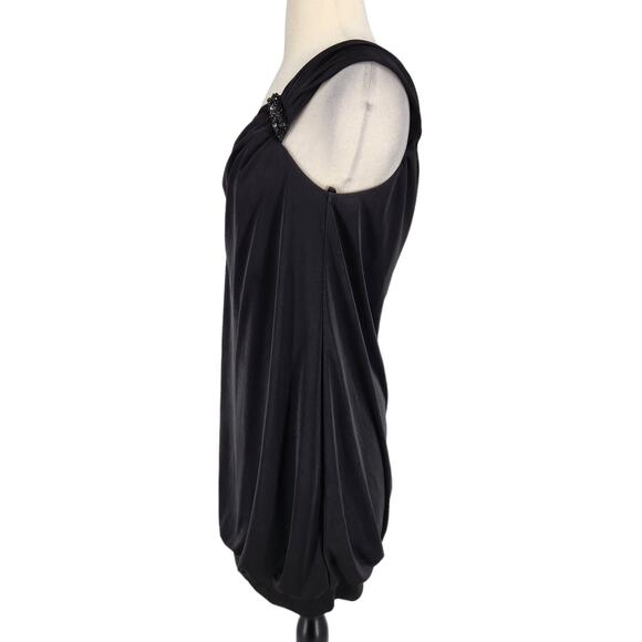 BCBGMaxAzria One Shoulder Bubble Mini Dress Size Medium - Picture 3 of 7